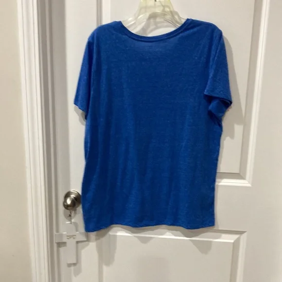 Size XXL (20) Women’s Patriotic Cat Short Sleeve Tee Shirt - Picture 4 of 7